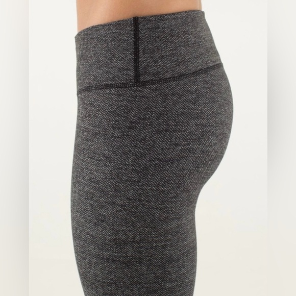 Lululemon Wunder Under Low Rise Herringbone Full Length Leggings - Picture 5 of 15